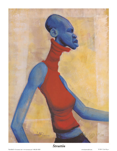 Struttin by Cbabi Bayoc | 27 x 21 Fine Art Print