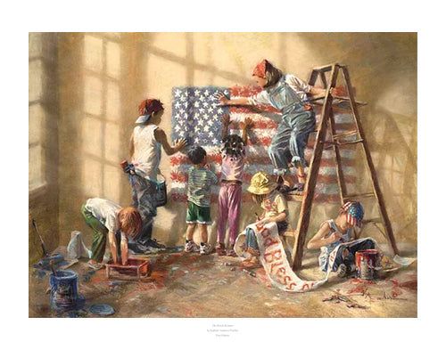 Framed Art The Dream Keepers by Kathryn Andrews Fincher | 22 x 28