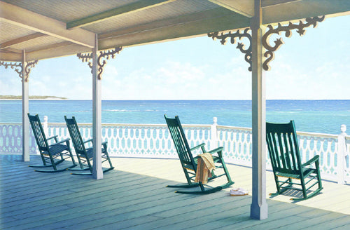 Block Island Harbor by Daniel Pollera | 22 x 29 7/8 Fine Art Print