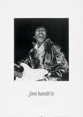 Jimi Hendrix Wall Art | 27 1/2 x 19 3/4 Fine Art Print