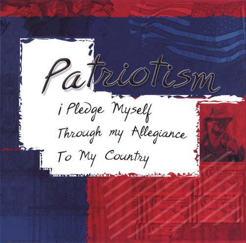 Patriotism by Lenny Karcinell | 8 x 8 Fine Art Print