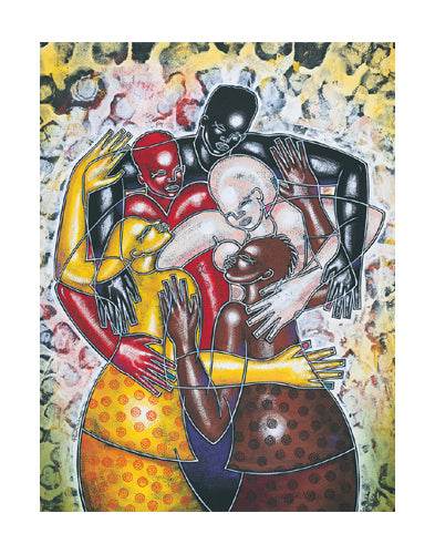 Art of Inclusion by Larry Poncho Brown | 28 x 22 Fine Art Print