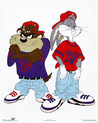 Bugs & Taz: Kris-Kross by Looney Tunes | 20 x 16 Fine Art Print