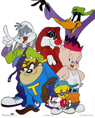 Bugs Bunny & Friends: Hip-Hop by Looney Tunes | 20 x 16 Fine Art Print