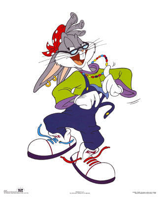 Framed Art Bugs Bunny: Dancing by Looney Tunes | 20 x 16