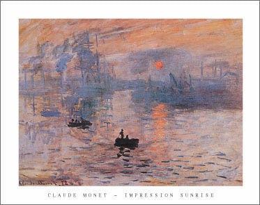 Impression Sunrise by Claude Monet | 22 x 28 Fine Art Print