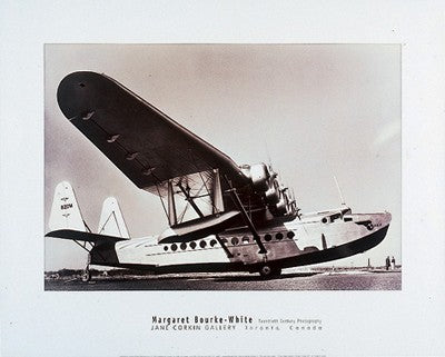 Framed Art Study for Sikorsky Airplane by Margaret Bourke-White