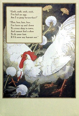 Hen, Hen, Hen by Mother Goose Collection | 19 1/4 x 13 1/4 Fine Art Print