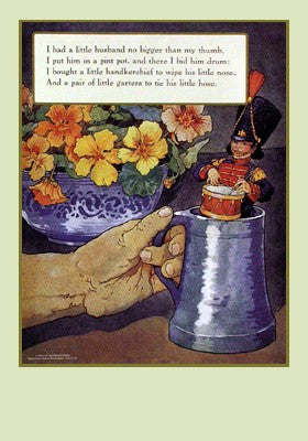 Little Husband by Mother Goose Collection | 26 1/2 x 18 3/4 Fine Art Print