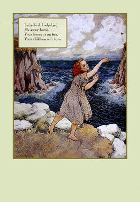 Lady Bird by Mother Goose Collection | 38 x 26 1/4 Fine Art Print