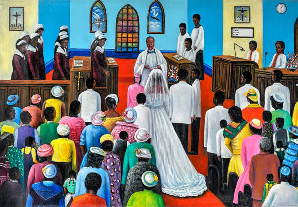 Framed Art The Wedding by Hulis Mavruk | 18 x 24