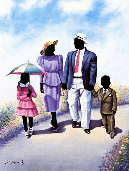 Going to Church by Hulis Mavruk | 24 x 18 Fine Art Print