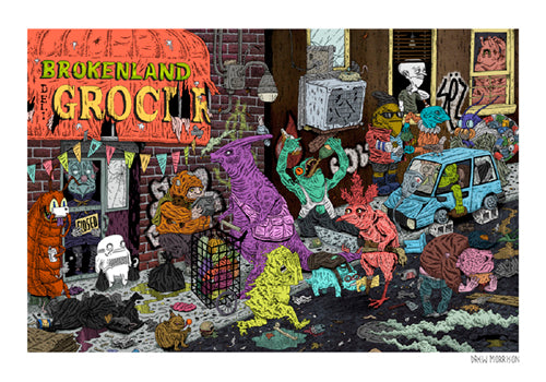 Brokenland by Drew Morrison | 14 x 20 Fine Art Print