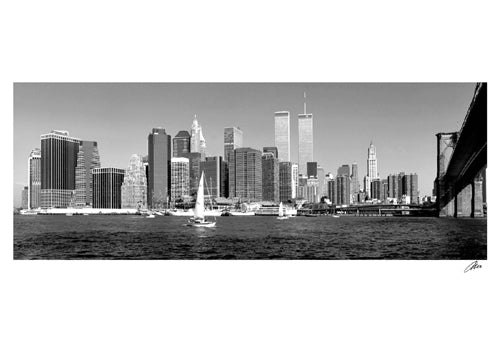 Downtown Panorama by Igor Maloratsky | 13 x 19 Fine Art Print
