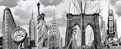 Collage NYC by Igor Maloratsky | 13 x 19 Fine Art Print