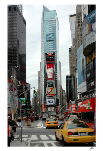 Times Square South by Igor Maloratsky | 19 x 13 Fine Art Print