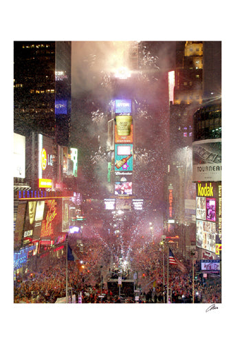 New Year's Eve in Times Square by Igor Maloratsky | 19 x 13 Fine Art Print