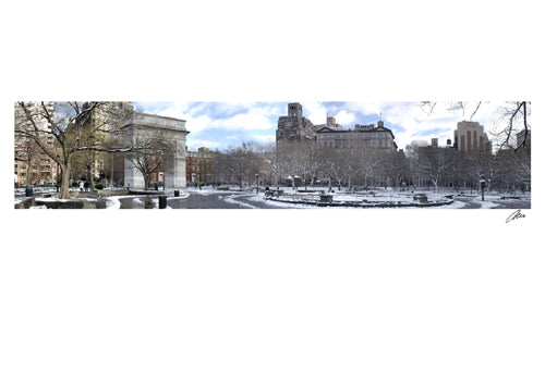 Washington Arch Panorama by Igor Maloratsky | 13 x 19 Fine Art Print