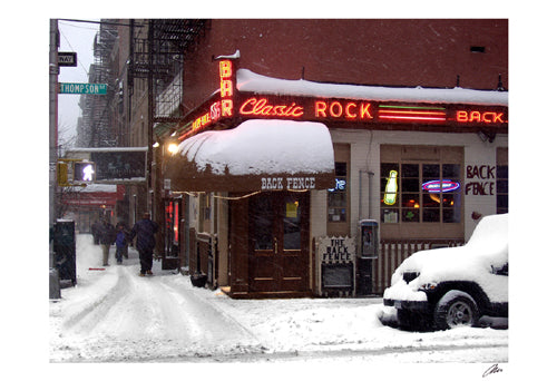 Classic Rock Bar, Winter by Igor Maloratsky | 13 x 19 Fine Art Print