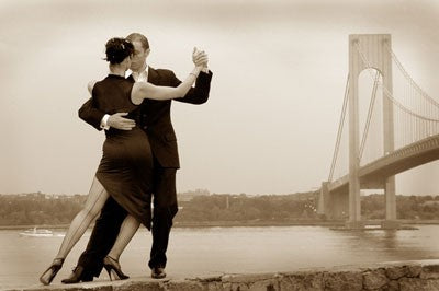Tango by Verrazano Bridge by Igor Maloratsky | 13 x 19 Fine Art Print