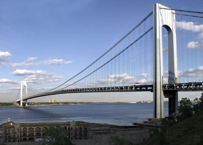 Fort by Verrazano Bridge by Igor Maloratsky | 13 x 19 Fine Art Print