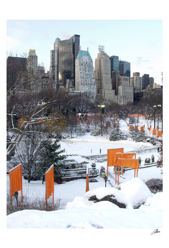 The Gates & Wollman Rink, Central Park by Igor Maloratsky