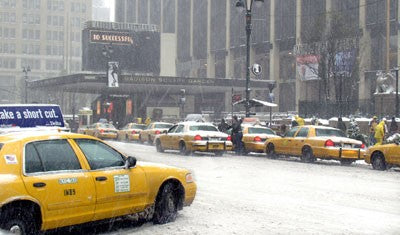 Madison Square Garden, Winter by Igor Maloratsky | 13 x 19 Fine Art Print