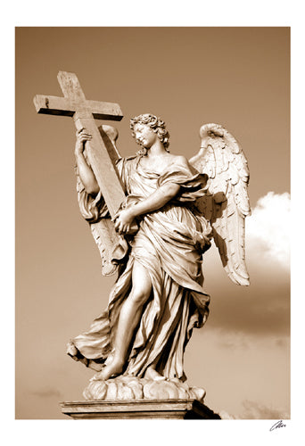 Ponte St Angelo II by Igor Maloratsky | 19 x 13 Fine Art Print