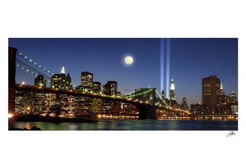 Memorial Lights Panorama by Igor Maloratsky | 13 x 19 Fine Art Print