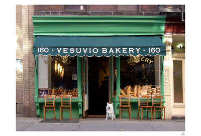 Vesuvio Bakery, Summer by Igor Maloratsky | 13 x 19 Fine Art Print