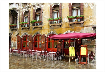 Girl in a Restaurant by Igor Maloratsky | 13 x 19 Fine Art Print