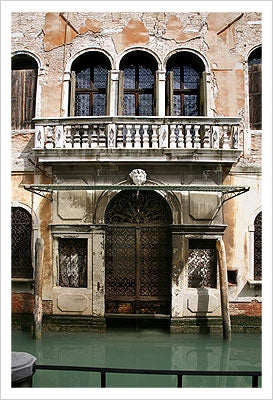 Balcony with Blue Windows by Igor Maloratsky | 19 x 13 Fine Art Print