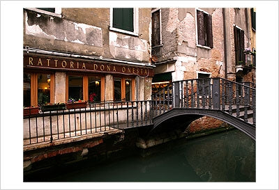 Framed Art Trattoria Dona Onesta by Igor Maloratsky | 13 x 19