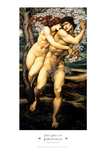 The Tree of Forgiveness by Edward Burne-Jones | 27 ½ x 19 5/8 Art P