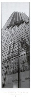 Skyscraper Reflections by Jim Alinder | 39 3/8 x 13 13/16 Fine Art Print