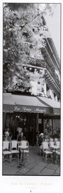 Le Bistro by Jim Alinder | 39 3/8 x 13 13/16 Fine Art Print