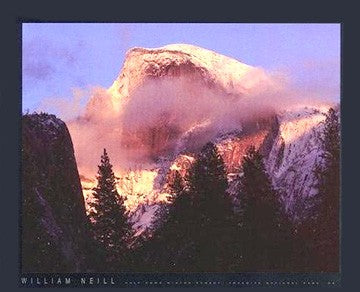 Half Dome, Winter Sunset, Yosemite by William Neill