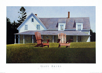 Island Summer by Gary Akers | 23 x 32 Fine Art Print