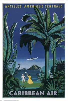 Caribbean Air Wall Art | 38 x 26 Fine Art Print