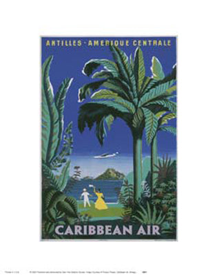 Caribbean Air Wall Art | 14 x 11 Fine Art Print