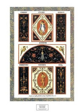 Muse of Drama, Muse of Music by Michael Pergolesi | 23 3/4 x 18 Art