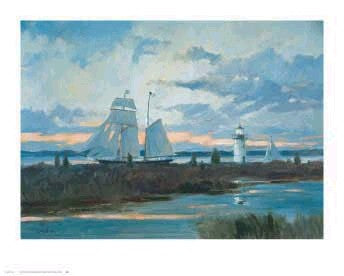 Out at Dawn by Ray Ellis | 25 1/2 x 31 3/4 Fine Art Print