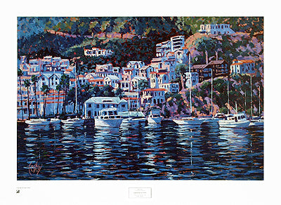 Harbor Reflections by John Cosby | 25 x 34 Fine Art Print