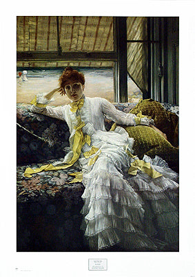 Seaside by James Jacques Tissot | 34 x 24 1/4 Fine Art Print