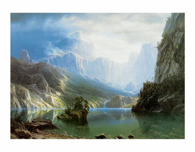 Sierra Nevada by Albert Bierstadt | 31 x 40 Fine Art Print