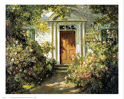 Grandmother's Doorway by Abbott Fuller Graves | 34 x 42 Fine Art Print