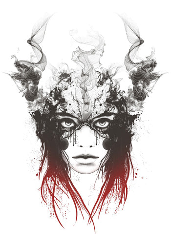 Framed Art She Doesn't Give You Anything, Only Takes by Nikita Kaun