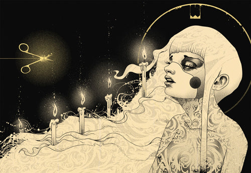 Framed Art Drama Queen by Nikita Kaun | 14 x 20