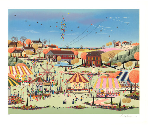 Framed Art County Fair by Nicky Watanabe | 28 1/2 x 34