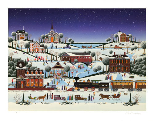 Framed Art December 24th by Nicky Watanabe | 29 3/8 x 37 3/8